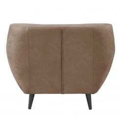 Ars manufacti Fauteuil Rometta - Gris congo -Pas Cher Fauteuils Magasin sessel rometta antiklederlook congo grau 4927728