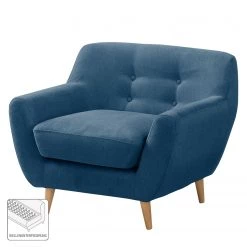 Mørteens Fauteuil Rometta - Bleu jean -Pas Cher Fauteuils Magasin sessel rometta microfaser jeansblau 4885856