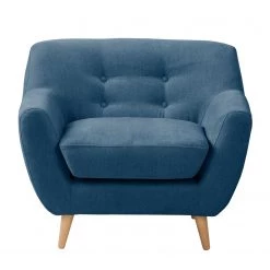Mørteens Fauteuil Rometta - Bleu jean -Pas Cher Fauteuils Magasin sessel rometta microfaser jeansblau 4885860