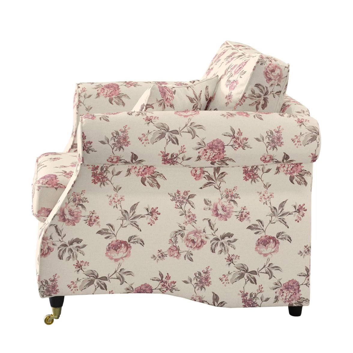 Maison Belfort Fauteuil Rosehearty - Tissu - Crème / Rose 6 Maison Belfort Fauteuil Rosehearty - Tissu - Crème / Rose – Image 4