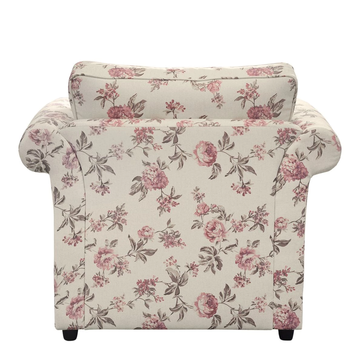 Maison Belfort Fauteuil Rosehearty - Tissu - Crème / Rose 7 Maison Belfort Fauteuil Rosehearty - Tissu - Crème / Rose – Image 5