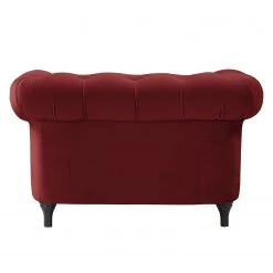 Jack & Alice Fauteuil Thory - Rouge -Pas Cher Fauteuils Magasin sessel thory samt rot 4897112