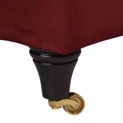 Jack & Alice Fauteuil Thory - Rouge -Pas Cher Fauteuils Magasin sessel thory samt rot 4897136