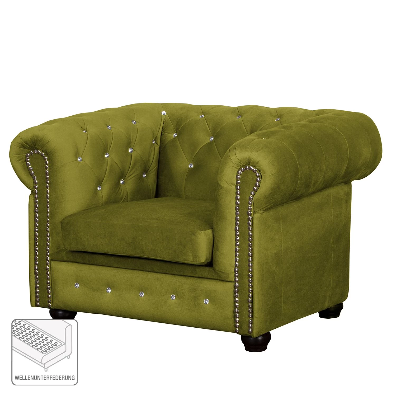 Jack & Alice Fauteuil Torquay I - Vert pistache 4 Jack & Alice Fauteuil Torquay I - Vert pistache – Image 2