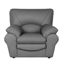 Modoform Fauteuil Torsby - Imitation cuir -Pas Cher Fauteuils Magasin sessel torsby kunstleder grau 5070208