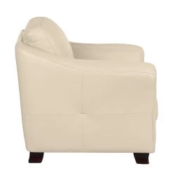Modoform Fauteuil convertible Toucy - Cuir véritable Beige -Pas Cher Fauteuils Magasin sessel toucy echtleder beige 461414