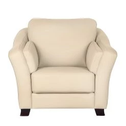 Modoform Fauteuil convertible Toucy - Cuir véritable Beige -Pas Cher Fauteuils Magasin sessel toucy echtleder beige 461416