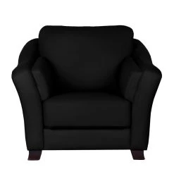 Modoform Fauteuil Toucy - Cuir véritable noir -Pas Cher Fauteuils Magasin sessel toucy echtleder schwarz 461136