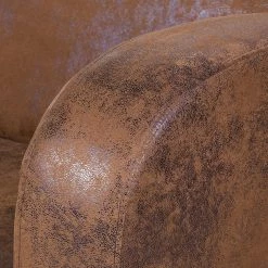 Ars manufacti Fauteuil Tullow - Aspect vieux cuir marron -Pas Cher Fauteuils Magasin sessel tullow antiklederlook braun 405114