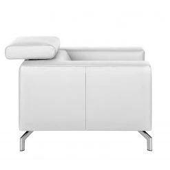 Fredriks Fauteuil Varberg - Imitation cuir -Pas Cher Fauteuils Magasin sessel varberg kunstleder weiss 5065064