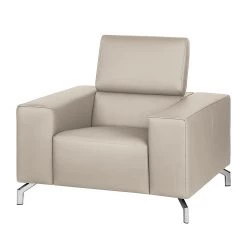 Loftscape Fauteuil Varberg XXL - Cuir véritable taupe