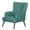 Mørteens Fauteuil Wynford - Bleu pétrole -Pas Cher Fauteuils Magasin sessel wynford webstoff petrol 1127862