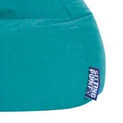 SITTING POINT Pouf poire Easy L - Turquoise -Pas Cher Fauteuils Magasin sitzsack easy l microfaser tuerkis 3306329