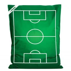 SITTING POINT Pouf géant Little BigBag Soccer - Tissu - Vert
