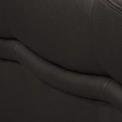 Modoform Fauteuil Lakin Imitation cuir - Marron foncé -Pas Cher Fauteuils Magasin sofa lakin 3 sitzer kunstleder dunkelbraun 4077396