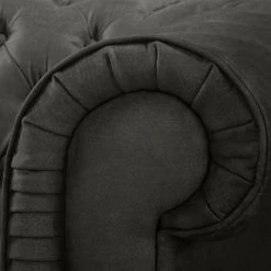 Maison Belfort Fauteuil Chesterfield Pintano - Gris foncé 20 Maison Belfort Fauteuil Chesterfield Pintano - Gris foncé -Pas Cher Fauteuils Magasin sofa pintano 3 sitzer antiklederoptik dunkelgrau 4895524