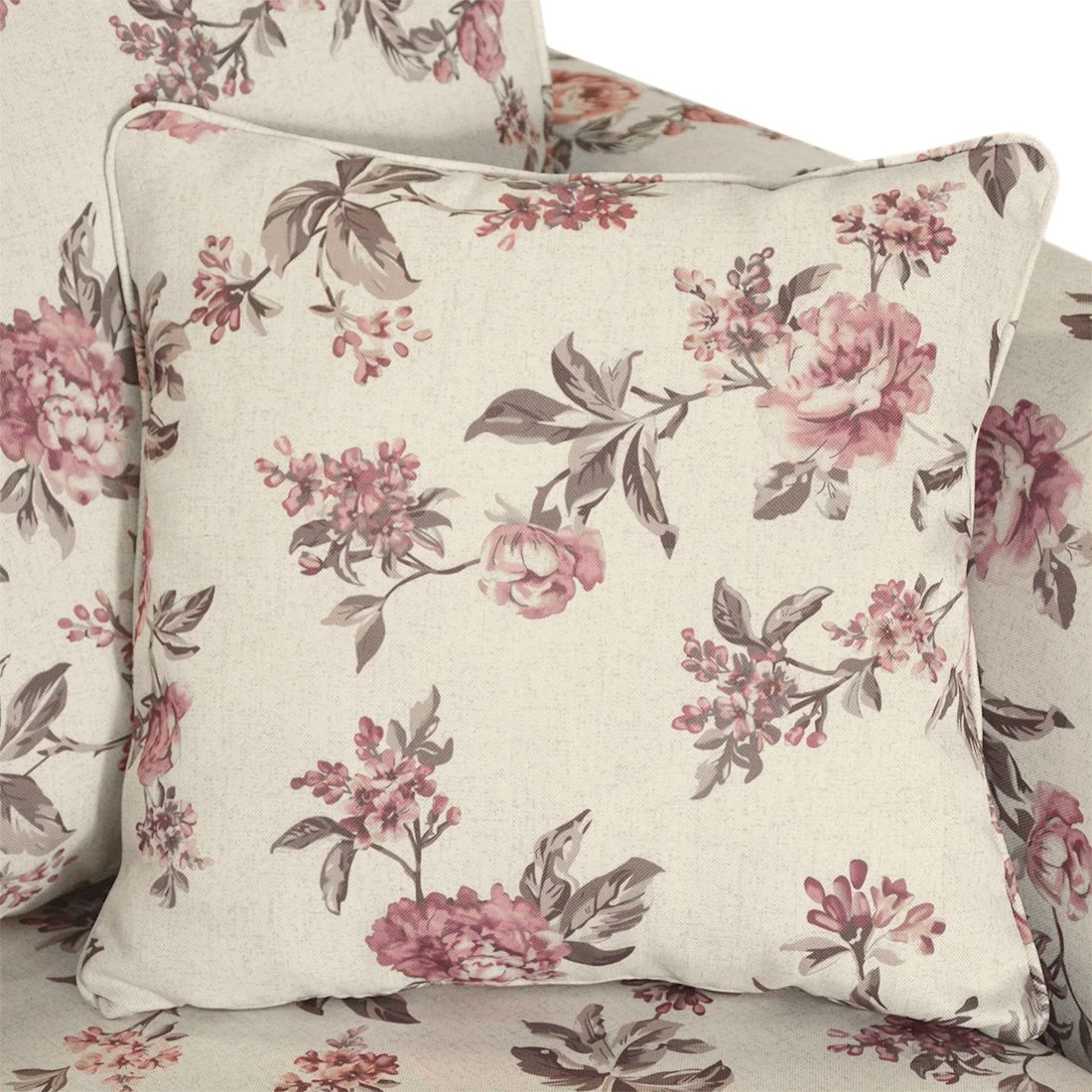 Maison Belfort Fauteuil Rosehearty - Tissu - Crème / Rose 10 Maison Belfort Fauteuil Rosehearty - Tissu - Crème / Rose – Image 8
