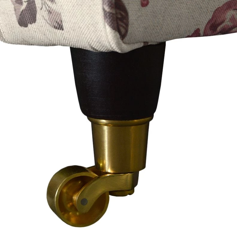 Maison Belfort Fauteuil Rosehearty - Tissu - Crème / Rose 11 Maison Belfort Fauteuil Rosehearty - Tissu - Crème / Rose – Image 9