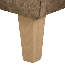 Ars Natura Fauteuil à oreilles Shenton - Aspect cuir vieilli - Latte macchiatto -Pas Cher Fauteuils Magasin sofa shenton 3 sitzer antiklederlook latte macchiato 4252084