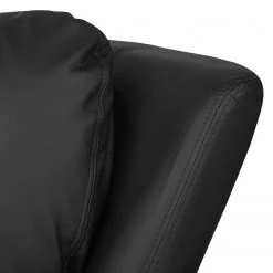 Modoform Fauteuil Windom Imitation cuir - Noir -Pas Cher Fauteuils Magasin sofa windom 3 sitzer kunstleder schwarz 4087956