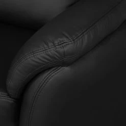 Modoform Fauteuil Windom Imitation cuir - Noir -Pas Cher Fauteuils Magasin sofa windom 3 sitzer kunstleder schwarz 4087960