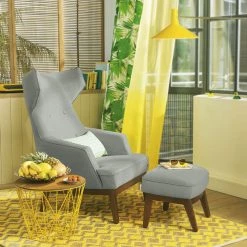 Tom Tailor Fauteuil à oreilles Cozy - Tissu - Granit -Pas Cher Fauteuils Magasin tom tailor 14 12 2016 teil 1 4430556